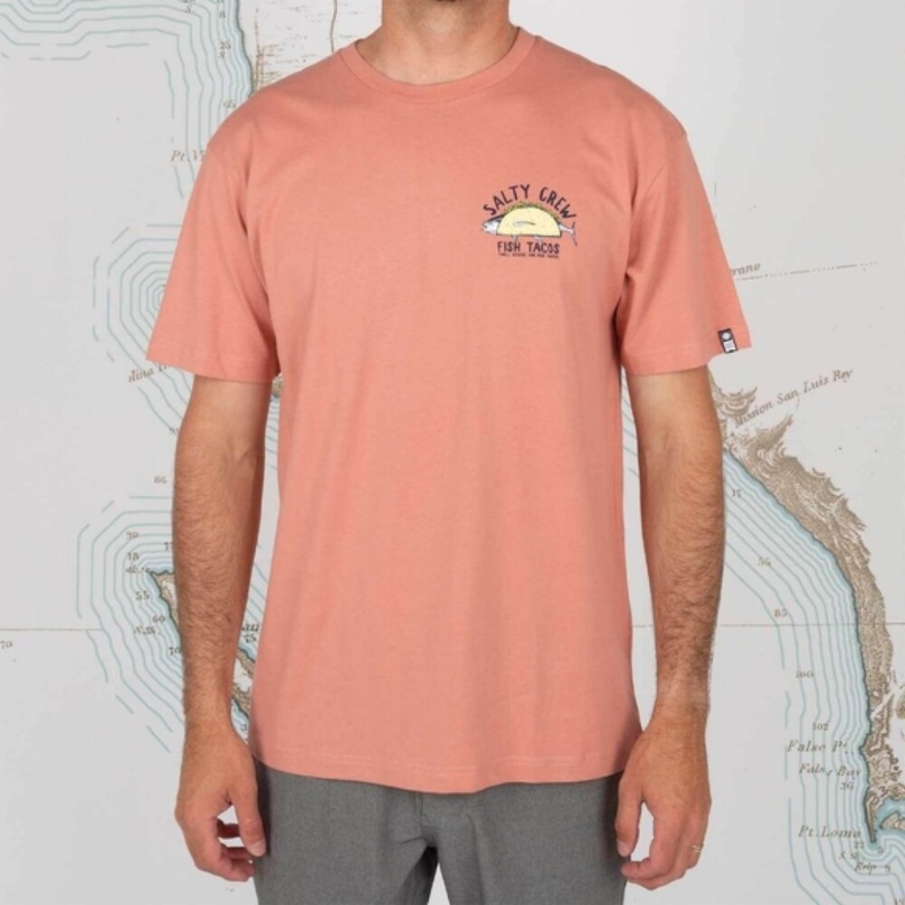 Salty Crew Mens Baja Fresh Quirky Novelty Beach Resort Nautical Shirt 2XL